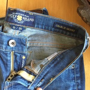 Lucky Brand "Charlie Skinny" jeans